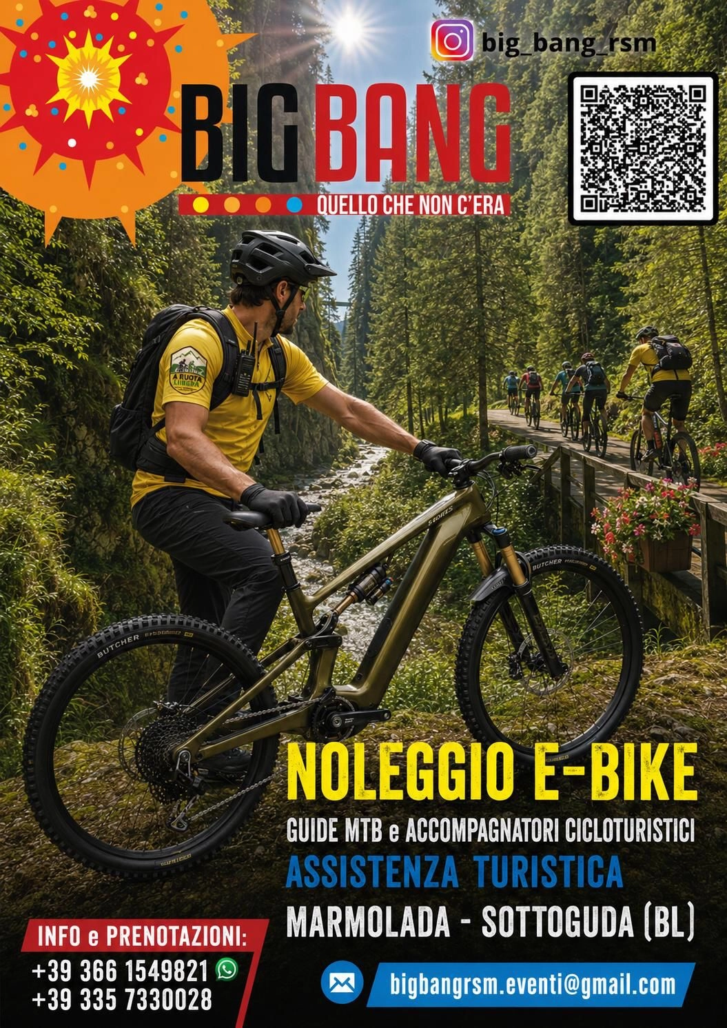 Tour guidati ebike Marmolada Sottoguda